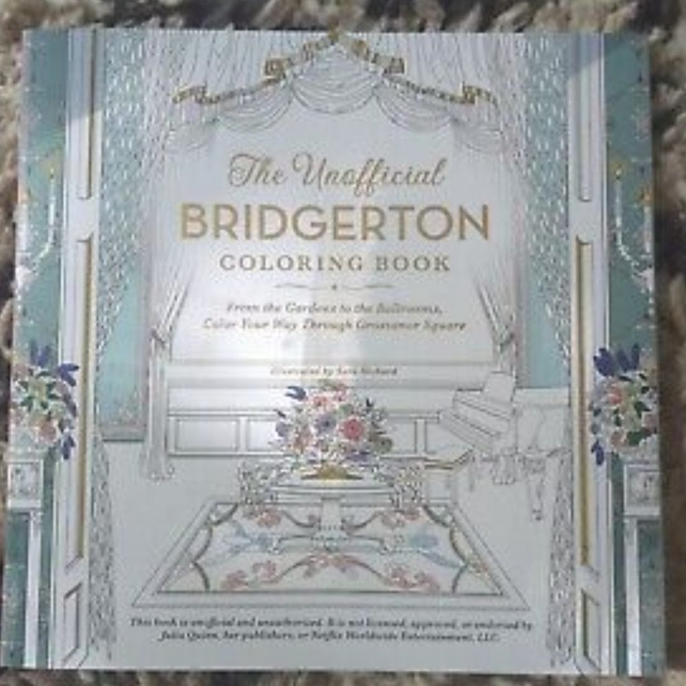 The Unofficial Bridgerton Coloring Book: From the Gardens to the Ballrooms ❤❤